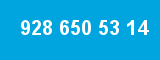 928 650 53 14
